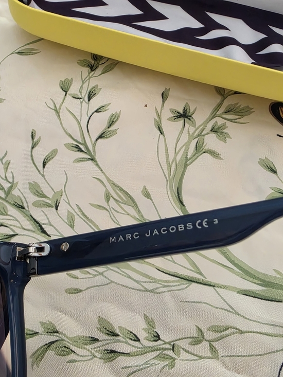 NWOT Marc Jacobs MARC 639/S Oversized Square Sunglasses Blue Gradient CAT 3 main image 12